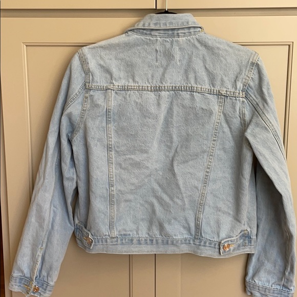 Love Tree  Distressed  Denim Jacket - Picture 6 of 8